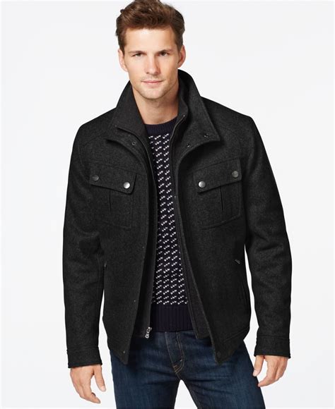 michael kors brockton wool blend jacket